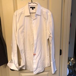 Like new beautiful white dress shirt